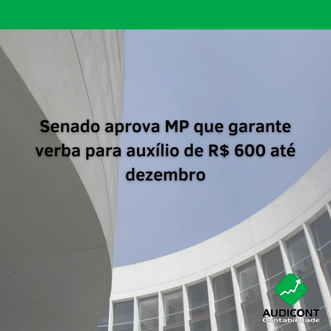Senado aprova MP que garante verba para auxílio de R$ 600 até dezembro