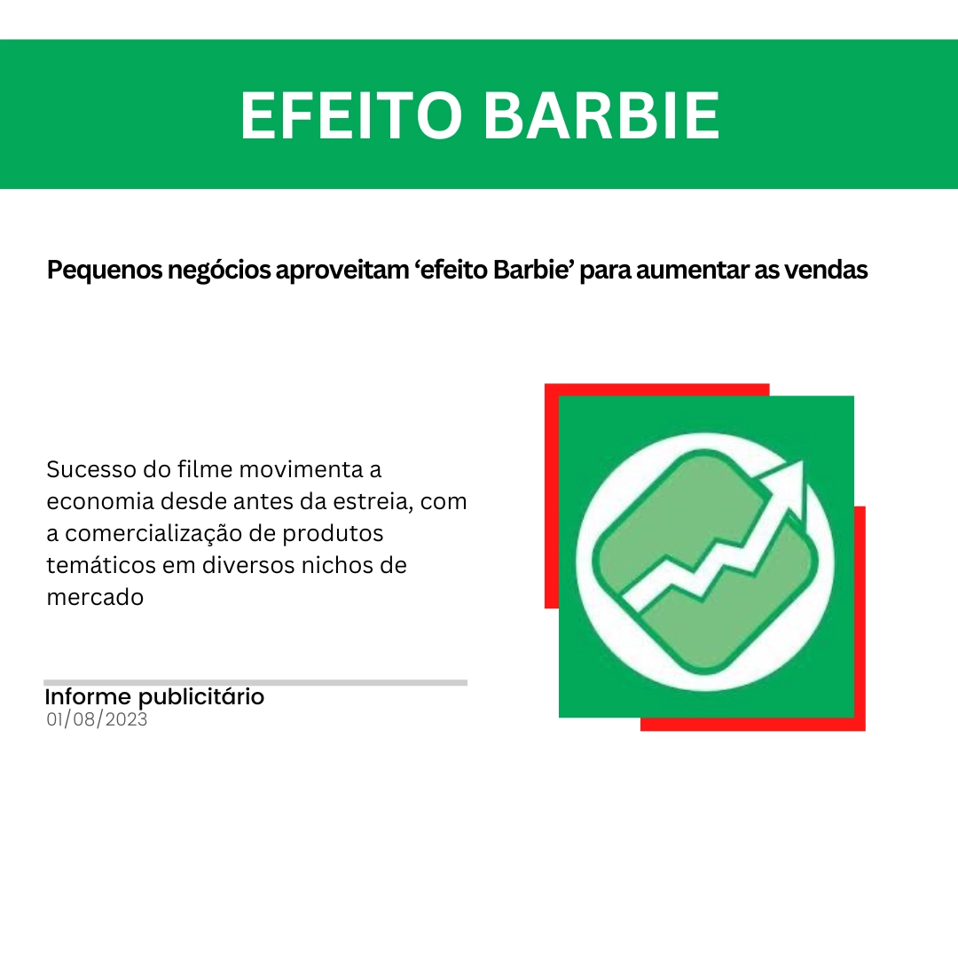 Pequenos negócios aproveitam ‘efeito Barbie’ para aumentar as vendas