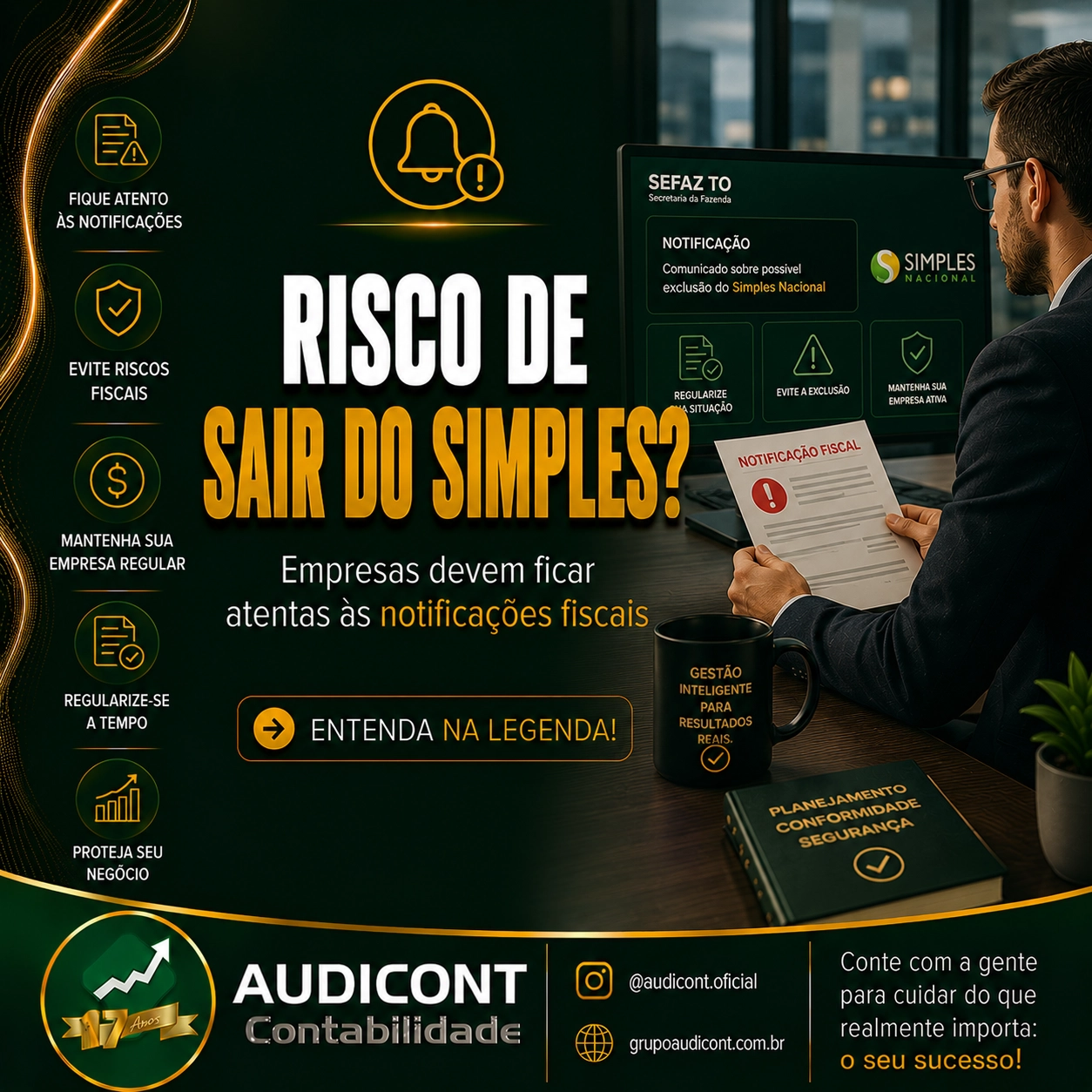 🚨 RISCO DE SAIR DO SIMPLES?